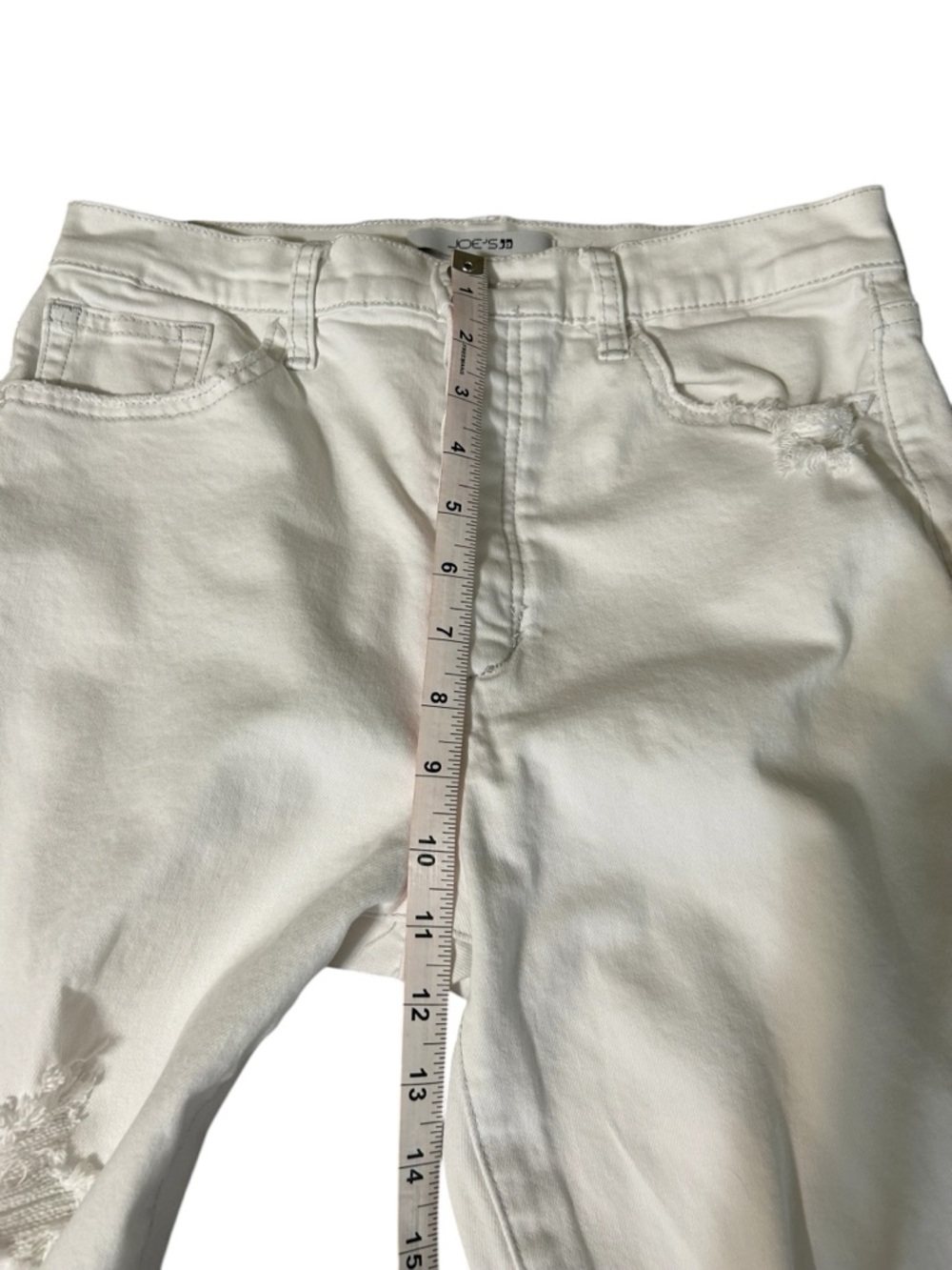 JOE'S Jeans The OG White
Distressed Straight
Leg Jeans Size 29 - Picture 7 of 10